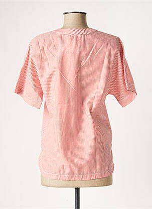 Chemisier manches courtes manches courtes rouge COMPTOIR DES COTONNIERS femme