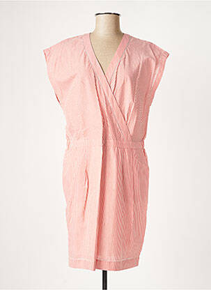 Robe mi-longue sans manche sans manche rouge COMPTOIR DES COTONNIERS femme