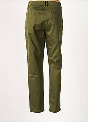 Pantalon chino tissage popeline taille normale vert COMPTOIR DES COTONNIERS femme