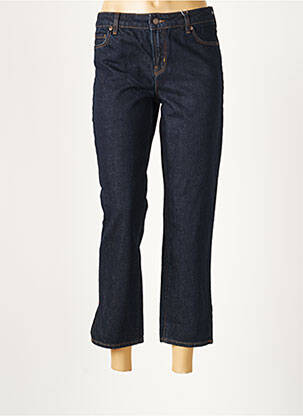 Jeans coupe slim broderie rivets taille normale bleu COMPTOIR DES COTONNIERS femme