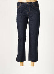 Jeans coupe slim broderie rivets taille normale bleu COMPTOIR DES COTONNIERS femme