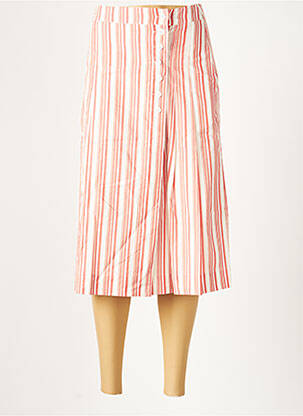 Jupe mi-longue doublure textile rouge COMPTOIR DES COTONNIERS femme