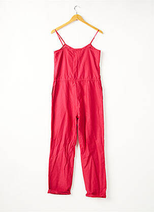 Combi-pantalon poches fines bretelles rose COMPTOIR DES COTONNIERS femme