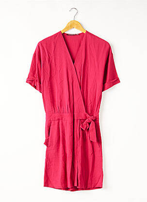 Combishort poches manches courtes rose COMPTOIR DES COTONNIERS femme