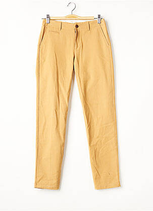 Pantalon chino tissage popeline taille normale beige COMPTOIR DES COTONNIERS femme