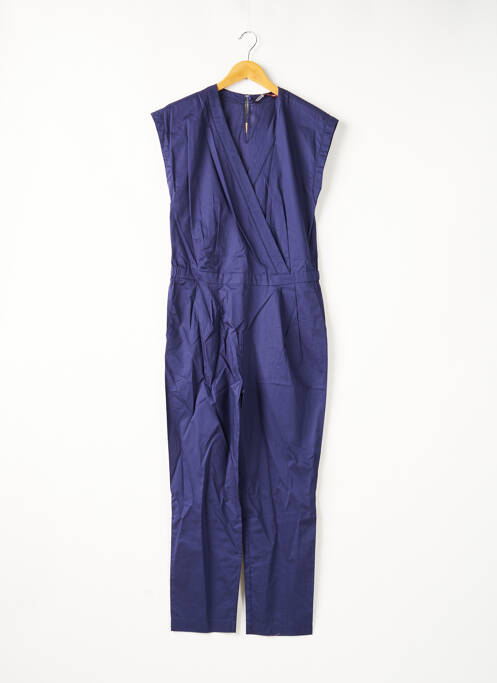 Combi-pantalon poches sans manche bleu COMPTOIR DES COTONNIERS femme