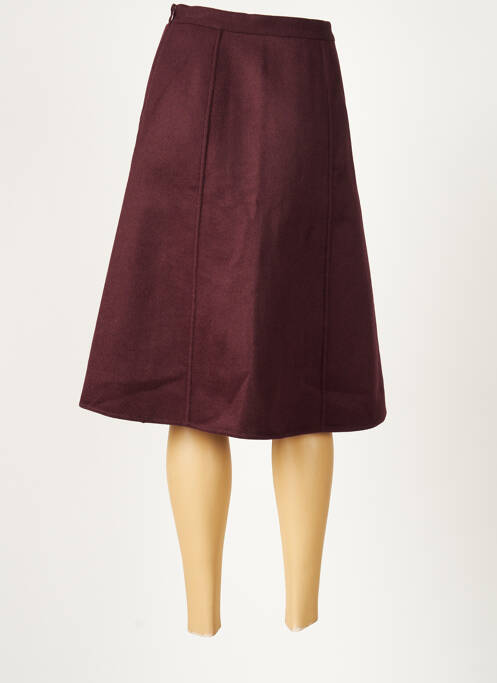 Jupe mi-longue rouge COMPTOIR DES COTONNIERS pour femme