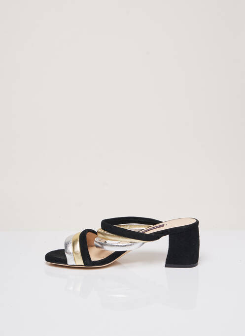 Mules/Sabots noir PARALLELE pour femme