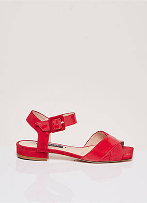 Sandales/Nu pieds rouge PARALLELE pour femme