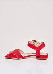 Sandales/Nu pieds rouge PARALLELE pour femme seconde vue