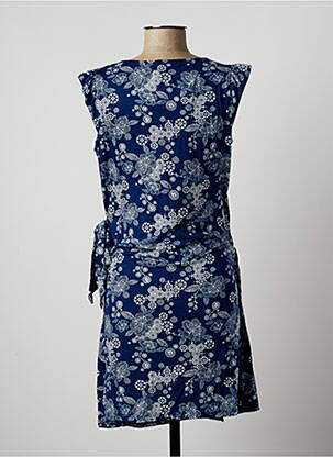 Robe maternité stretch bleu COLLINE femme