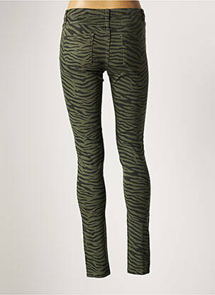 Pantalon slim taille basse taille basse vert VILA femme