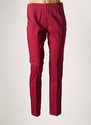 Pantalon slim stretch taille normale rouge LA FIANCEE DU MEKONG femme