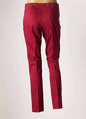 Pantalon slim stretch taille normale rouge LA FIANCEE DU MEKONG femme