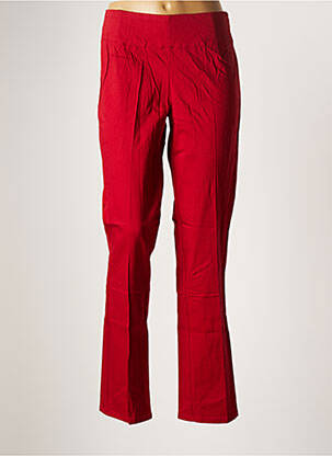 Pantalon slim stretch taille normale rouge LA FIANCEE DU MEKONG femme