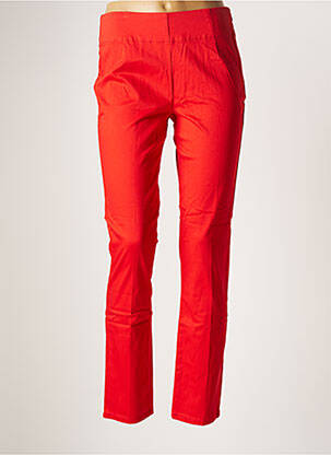 Pantalon slim stretch taille normale orange LA FIANCEE DU MEKONG femme