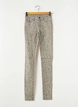 Pantalon slim stretch taille normale gris VILA femme