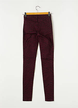 Pantalon slim stretch taille normale violet VILA femme