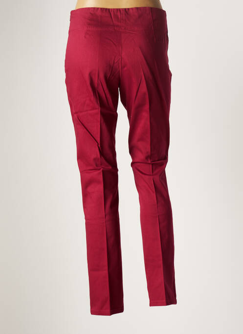Pantalon slim stretch taille normale rouge LA FIANCEE DU MEKONG femme