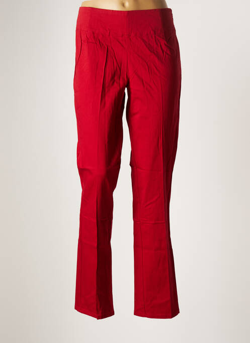 Pantalon slim stretch taille normale rouge LA FIANCEE DU MEKONG femme