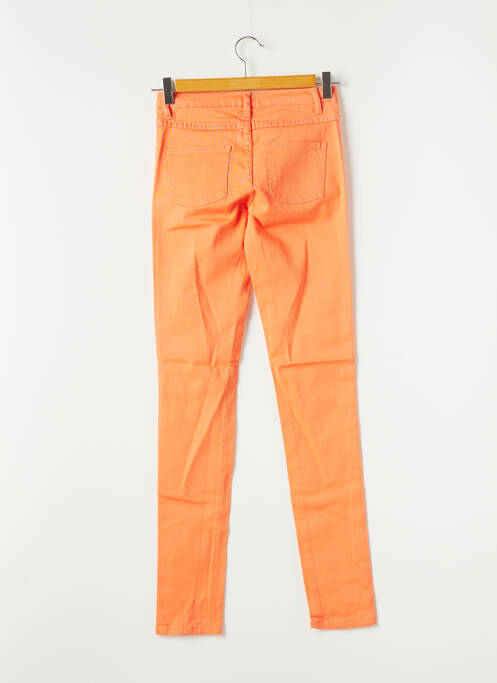 Pantalon slim orange VILA pour femme