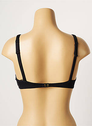 Haut de maillot de bain stretch haut soutien-gorge emboitant noir LOU femme