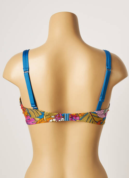 Haut de maillot de bain bleu BELCOR pour femme