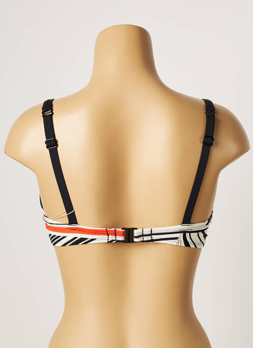 Haut de maillot de bain noir BELCOR pour femme