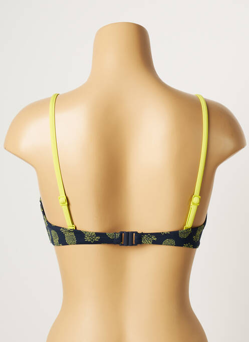 Haut de maillot de bain noir CHERRY BEACH pour femme