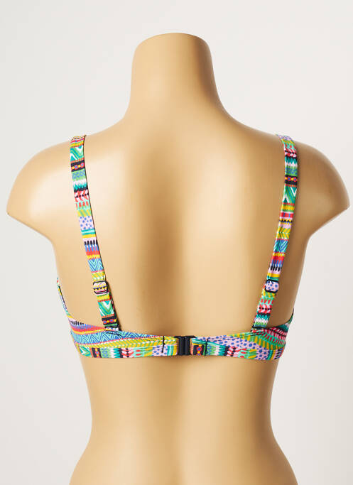 Haut de maillot de bain vert CHERRY BEACH femme