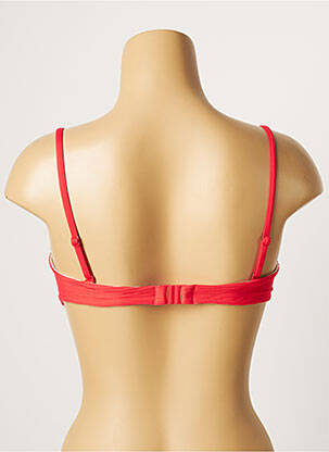 Haut de maillot de bain stretch haut bandeau rose CHERRY BEACH femme