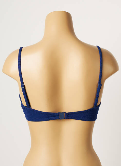 Haut de maillot de bain bleu LOU pour femme