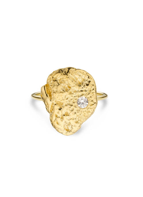 Bague jaune MYA-BAY pour femme