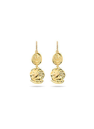 Boucles d’oreilles jaune MYA-BAY pour femme