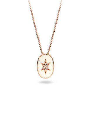 Collier blanc MYA-BAY pour femme