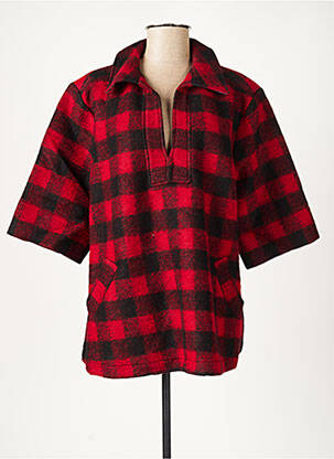 Pull tunique rouge APRIL 77 femme
