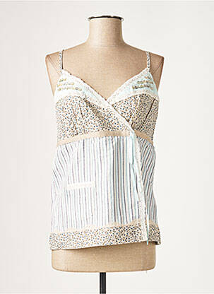 Top bleu VILA femme