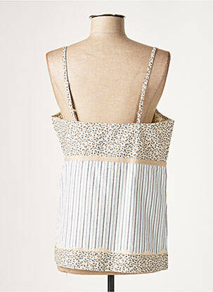 Top bleu VILA femme