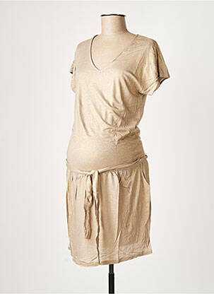 Robe maternité beige COLLINE femme