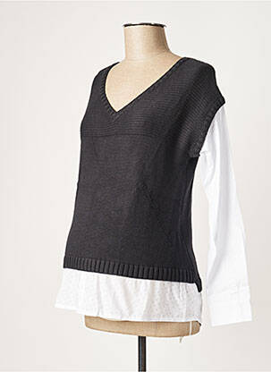 Pull maternité noir COLLINE femme