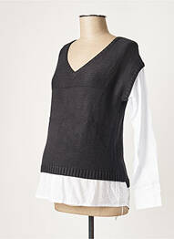 Pull maternité noir COLLINE femme