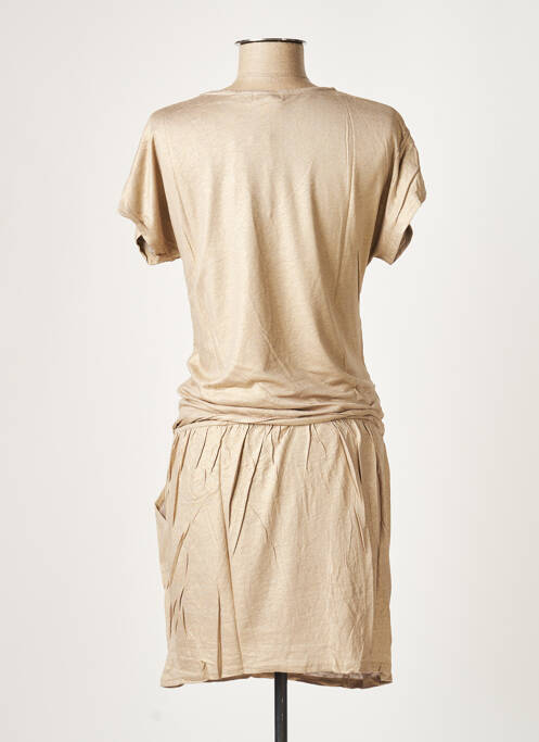 Robe maternité beige COLLINE pour femme