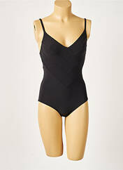 Maillot de bain 1 pièce noir LOU pour femme seconde vue