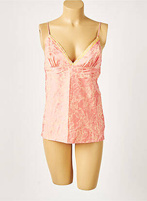 Pyjama col v rose VANITY FAIR femme