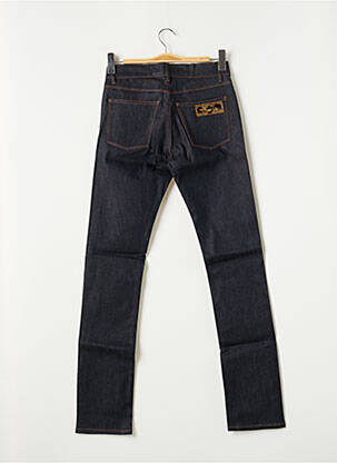 Jeans coupe droite broderie rivets taille normale bleu APRIL 77 femme