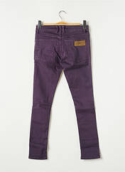 Jeans skinny violet APRIL 77 pour femme seconde vue