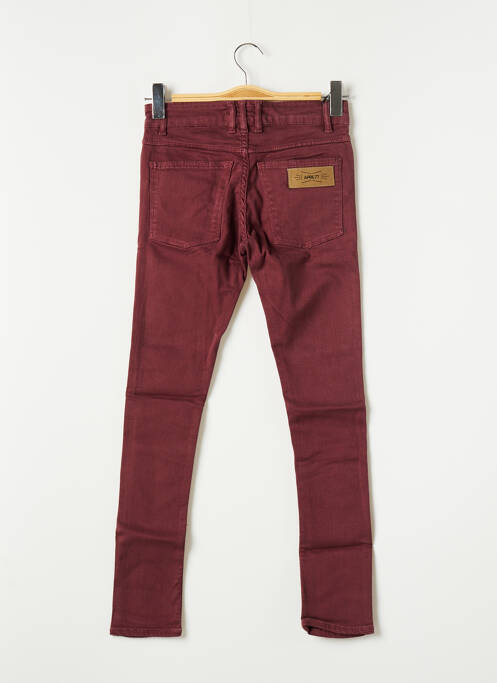 Jeans skinny rouge APRIL 77 pour femme