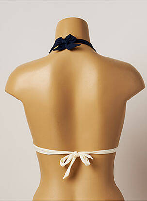 Haut de maillot de bain fermeture liens à nouer haut soutien-gorge avec mousse de rembourrage amovible rose VARIANCE femme
