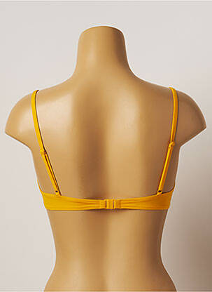 Haut de maillot de bain haut soutien-gorge moulé haut soutien-gorge moulé jaune VANITY FAIR femme