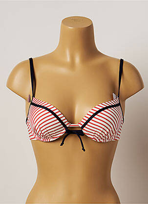 Haut de maillot de bain haut soutien-gorge moulé haut soutien-gorge moulé rouge VARIANCE femme